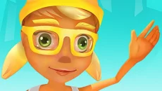 Rush Runner Train Surf 3D - permainan dalam genre Pelari