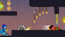 Stickman Red And Blue - permainan dalam genre Platformer