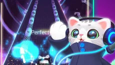 Sonic Cat-Slash the Beats - permainan dalam genre Permainan musik