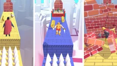 Superhero Run - Epic Transform Race 3D - permainan dalam genre Pelari