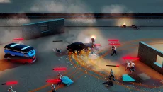 Post Apocalyptic Car Battle 3D - permainan dalam genre Isometri