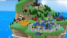 Castle War: Idle Island - permainan dalam genre Pandangan samping