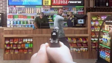 Police Shootout - permainan dalam genre Simulator