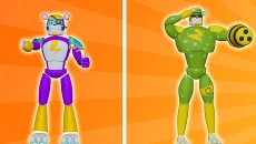 Merge Monster: Frog Evolution - permainan dalam genre Taktik
