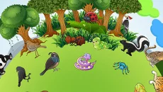 Puzzle for kids - Animal games - permainan dalam genre Permainan edukatif (Pendidikan)