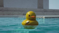 Placid Plastic Duck Simulator - permainan dalam genre Simulator