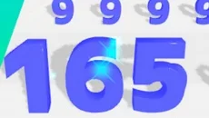 Number Master: Run and merge - permainan dalam genre Pelari