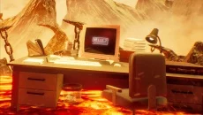 Hell of an Office - permainan dalam genre Platformer