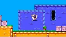 Super Cakeboy - permainan dalam genre Kalahkan mereka semua