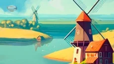 Townscaper mirip dengan Townscaper