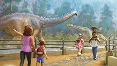 Jurassic Dinosaur: Park Game - permainan dalam genre Isometri