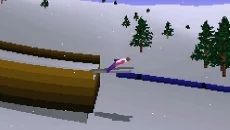 Deluxe Ski Jump 2 - permainan dalam genre Pandangan samping