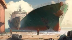 Ship Graveyard Simulator 2 - permainan dalam genre Kerajinan