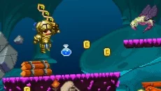 Bit Heroes Runner - permainan dalam genre Platformer