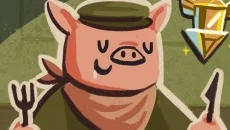 Hogs of War Lardcore - permainan dalam genre Daring