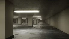 Secret Backrooms - permainan dalam genre Simulator berjalan