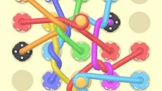Tangled Line 3D: Knot Twisted - permainan dalam genre Teka-teki