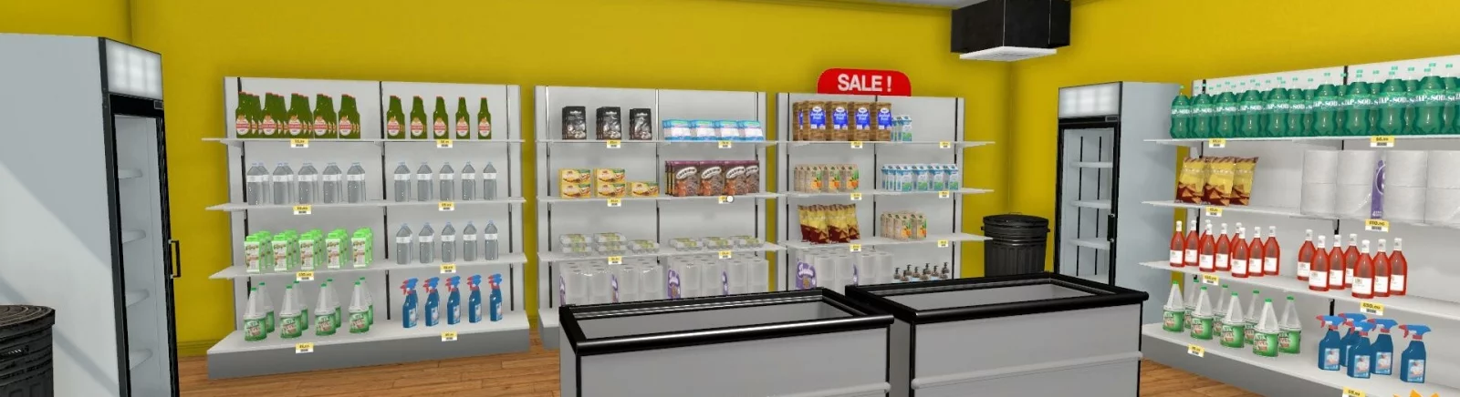 Supermarket Simulator — Свободный полет / Gameplay / Mod dan skin