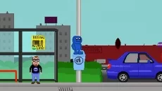 Bishi and the Alien Slime Invasion - permainan dalam genre Permainan kasual