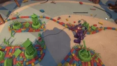 Toy Shire: Room One - permainan dalam genre Pertahanan Menara (Tower Defense)