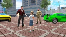 Superhero Mafia Gangster City - permainan dalam genre Dunia terbuka