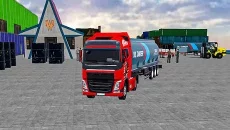 Truck Simulator Game US Cargo - permainan dalam genre Sudut pandang orang ketiga