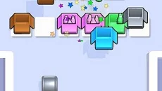 Bottle Jam - Packing Box - permainan dalam genre Pandangan dari atas