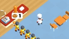 Prisoner Cooking Food - permainan dalam genre Bisnis / manajemen
