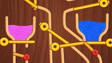 Woody Water Pin Sort - permainan dalam genre Teka-teki
