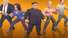President Kombat - permainan dalam genre Humor