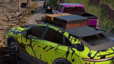 Offroad League Online - permainan dalam genre Balapan