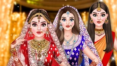 Indian Wedding- Dress up Games - permainan dalam genre Arkade