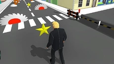 Trump President Game-Flag Rush - permainan dalam genre Pelari