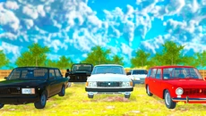 Russian Village: Online & LADA - permainan dalam genre Dunia terbuka