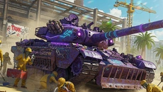 Doomsday Tank: Zombie PVP Brawl - permainan dalam genre Arkade