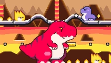 Dino Quake - permainan dalam genre Pandangan samping