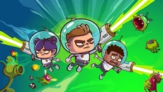 Space Squad Survival - permainan dalam genre Pandangan samping