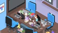 Secret Paws — Cozy Offices - permainan dalam genre Pencarian objek