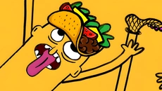 Tong: Food Fighter - permainan dalam genre Arkade