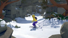 Lonely Mountains: Snow Riders - permainan dalam genre Daring