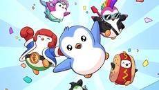 Pudgy Party - Battle Royale - permainan dalam genre Platformer