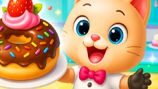 Donut Maker Kids cooking games - permainan dalam genre Arkade