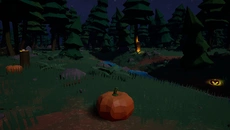 Pumpkin Simulator - permainan dalam genre Arkade