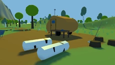 Timber Tales - permainan dalam genre Kotak Pasir