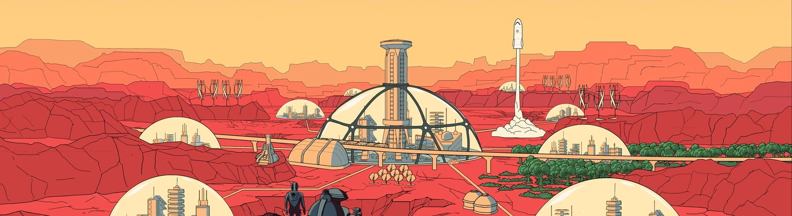 Surviving Mars: Relaunched - berita terbaru hari ini (November 2025) - pembobolan perlindungan, persyaratan sistem, berita pembaruan, tempat mengunduh game, trailer